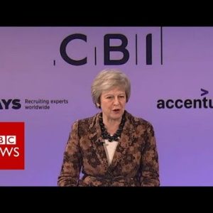 Theresa Could well merely seeks industry enhance for Brexit notion – BBC Recordsdata