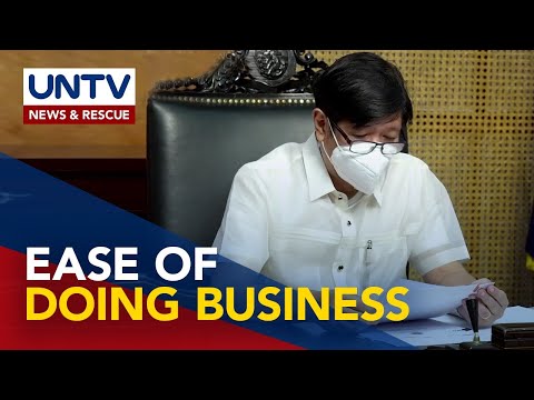EO para i-promote ang Ease of Doing Replace sa Pilipinas, pipirmahan ni PBBM