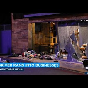 Driver over and over rams into Los Feliz businesses, leaving main hurt