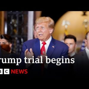 Donald Trump’s ancient ‘hush cash’ trial to originate in New York | BBC Files